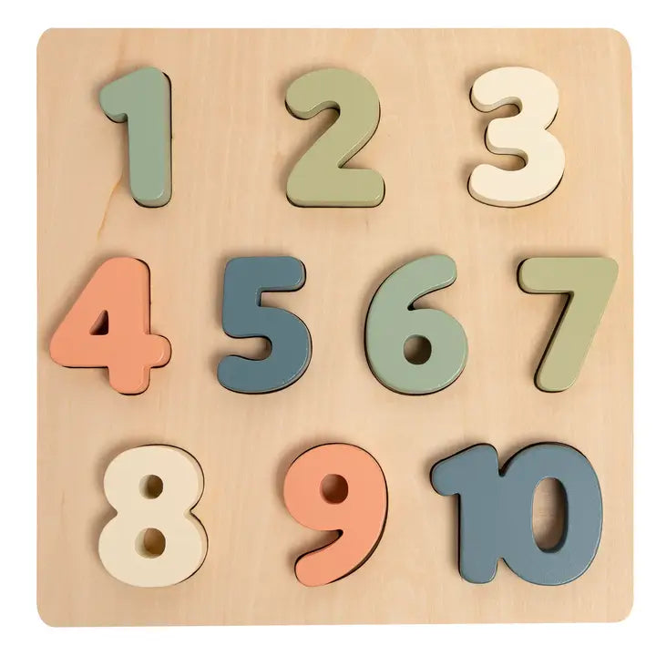 Wooden Numbers Puzzle