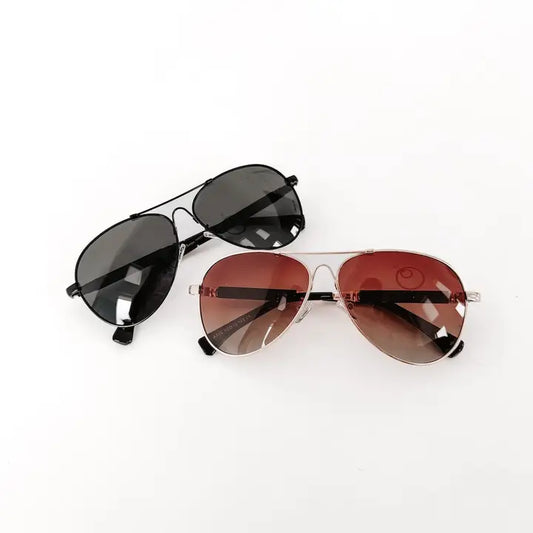 Round Aviator Sunglasses (2 colors)
