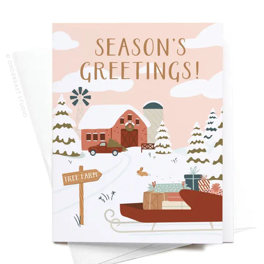 Season's Greetings Greeting Card