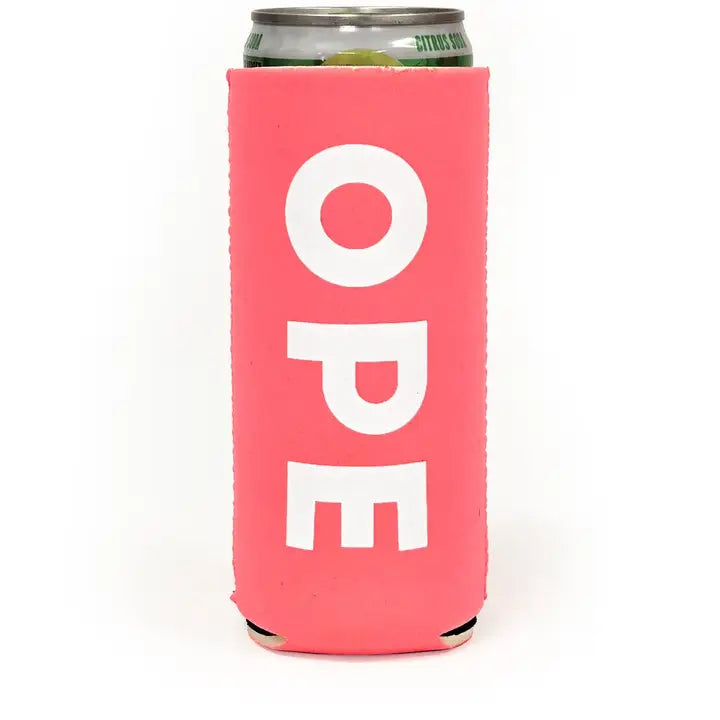 OPE Slim Can Koozie - Pink