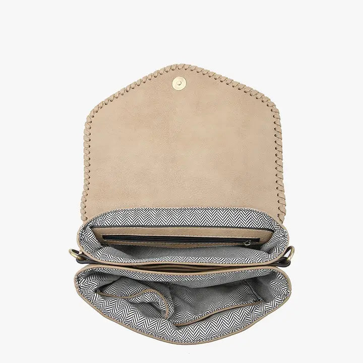 Flapover Tassel Crossbody Bag (2 colors)