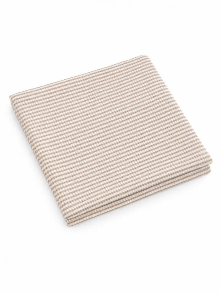 Ribbed Taupe Swaddle