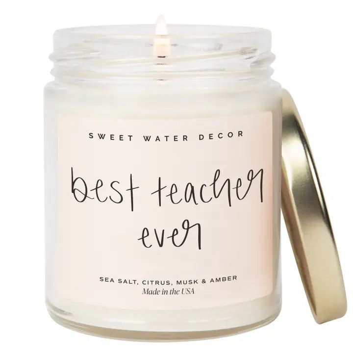 Best Teacher Ever Soy Candle - 9oz