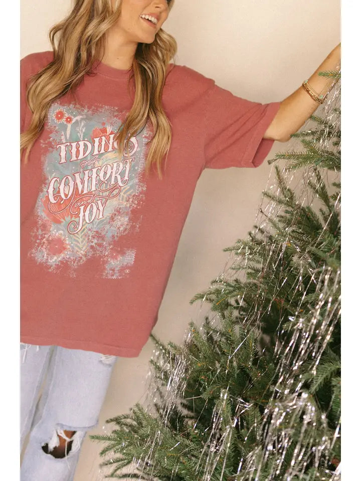 Tidings of Comfort & Joy Graphic Tee