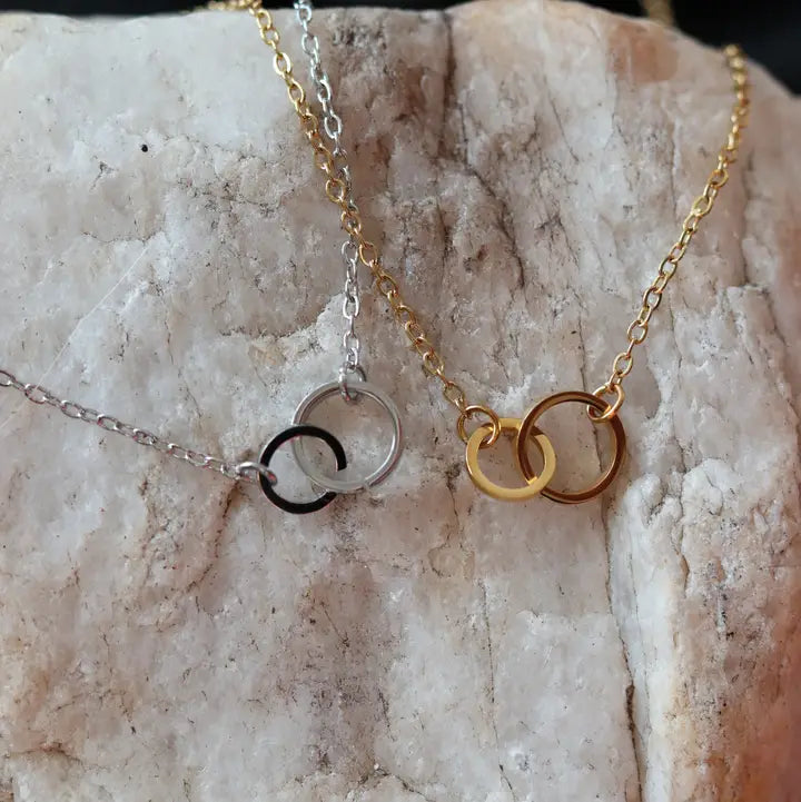 Stainless Steel Unity Necklace (2 colors)