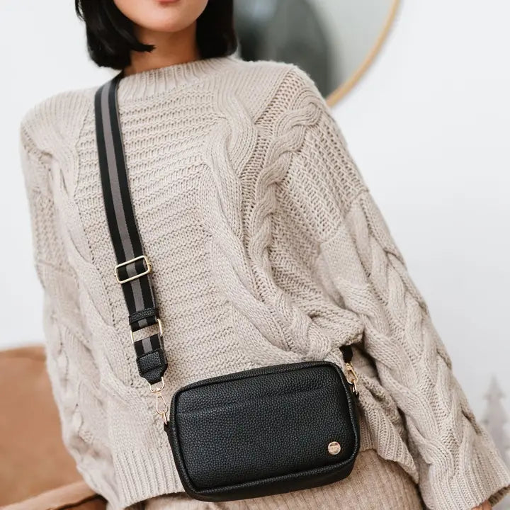 Vegan Leather Fanny Sling Bag (3 colors)