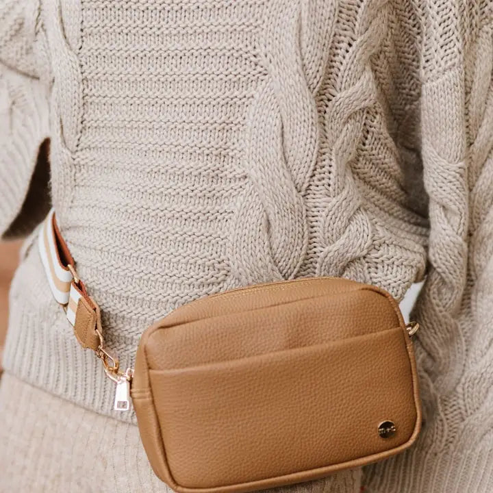 Vegan Leather Fanny Sling Bag (3 colors)