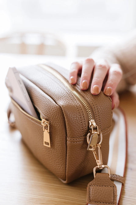 Vegan Leather Fanny Sling Bag (3 colors)