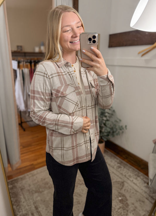 Plush Soft Lightweight Shacket (4 colors)