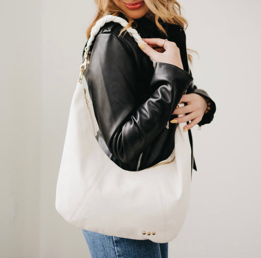 Hattie Shoulder Hobo Bag (3 colors)