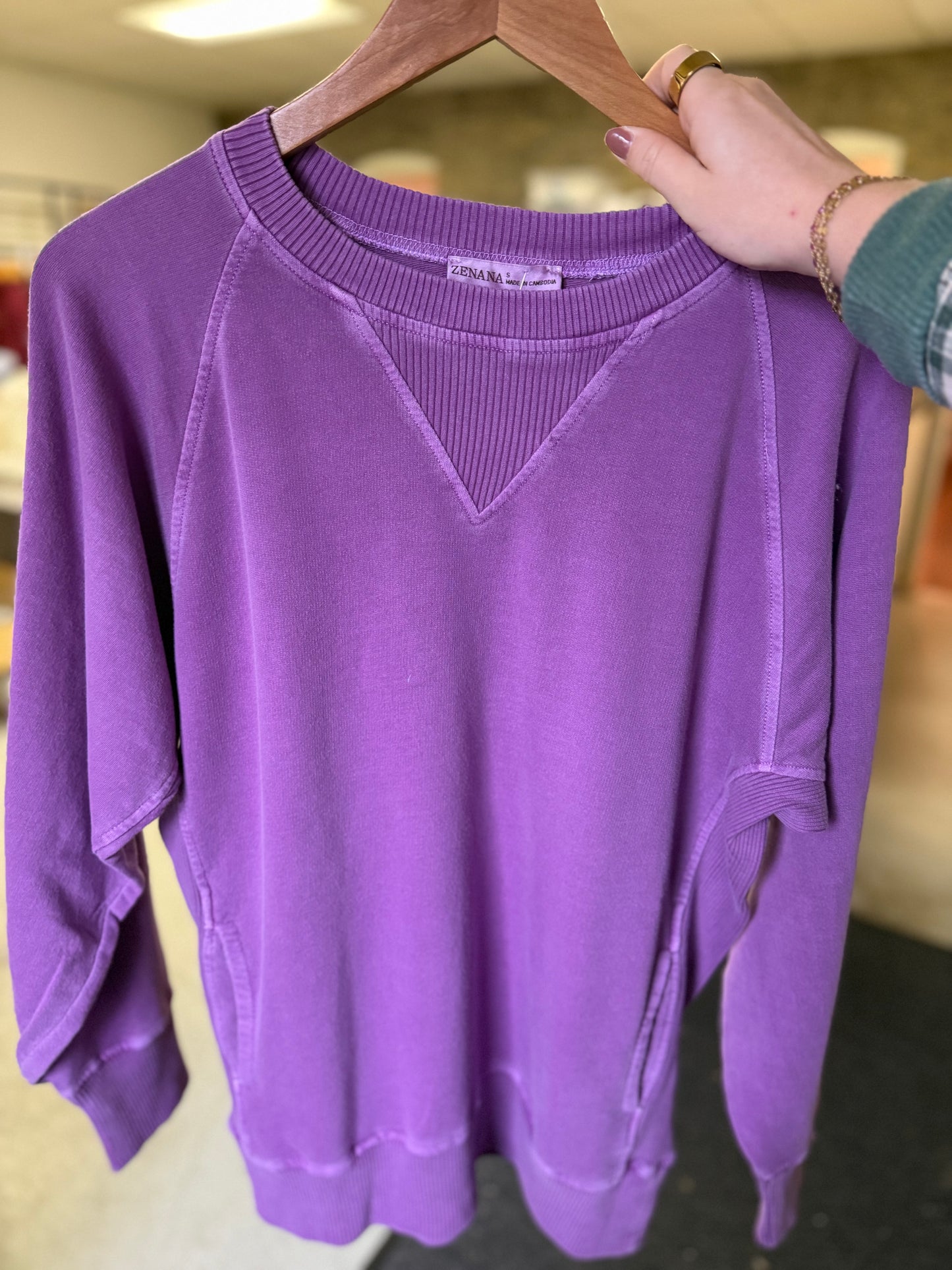 Pigment Dyed French Terry Pullover (8 colors)