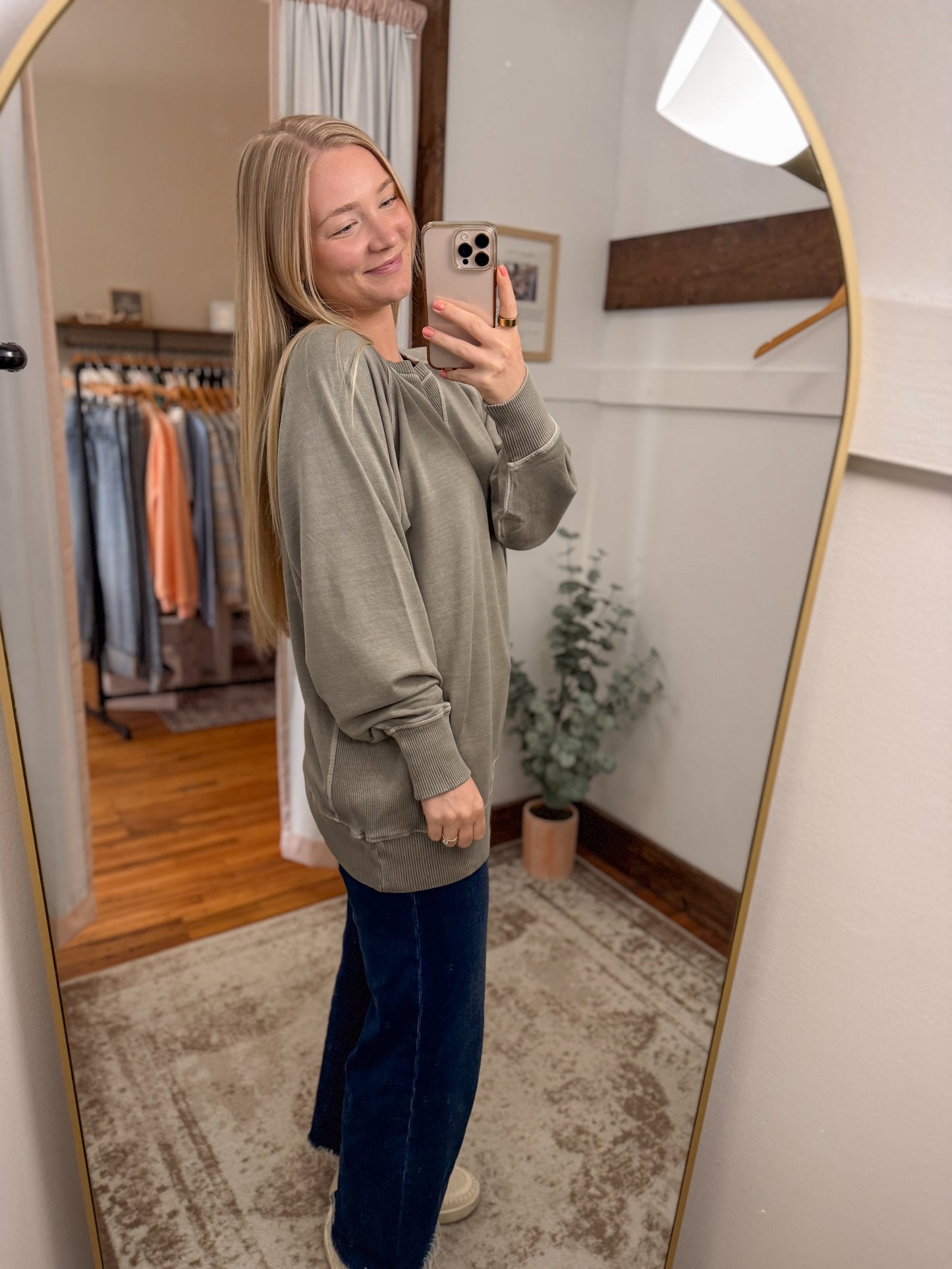 Pigment Dyed French Terry Pullover (8 colors)