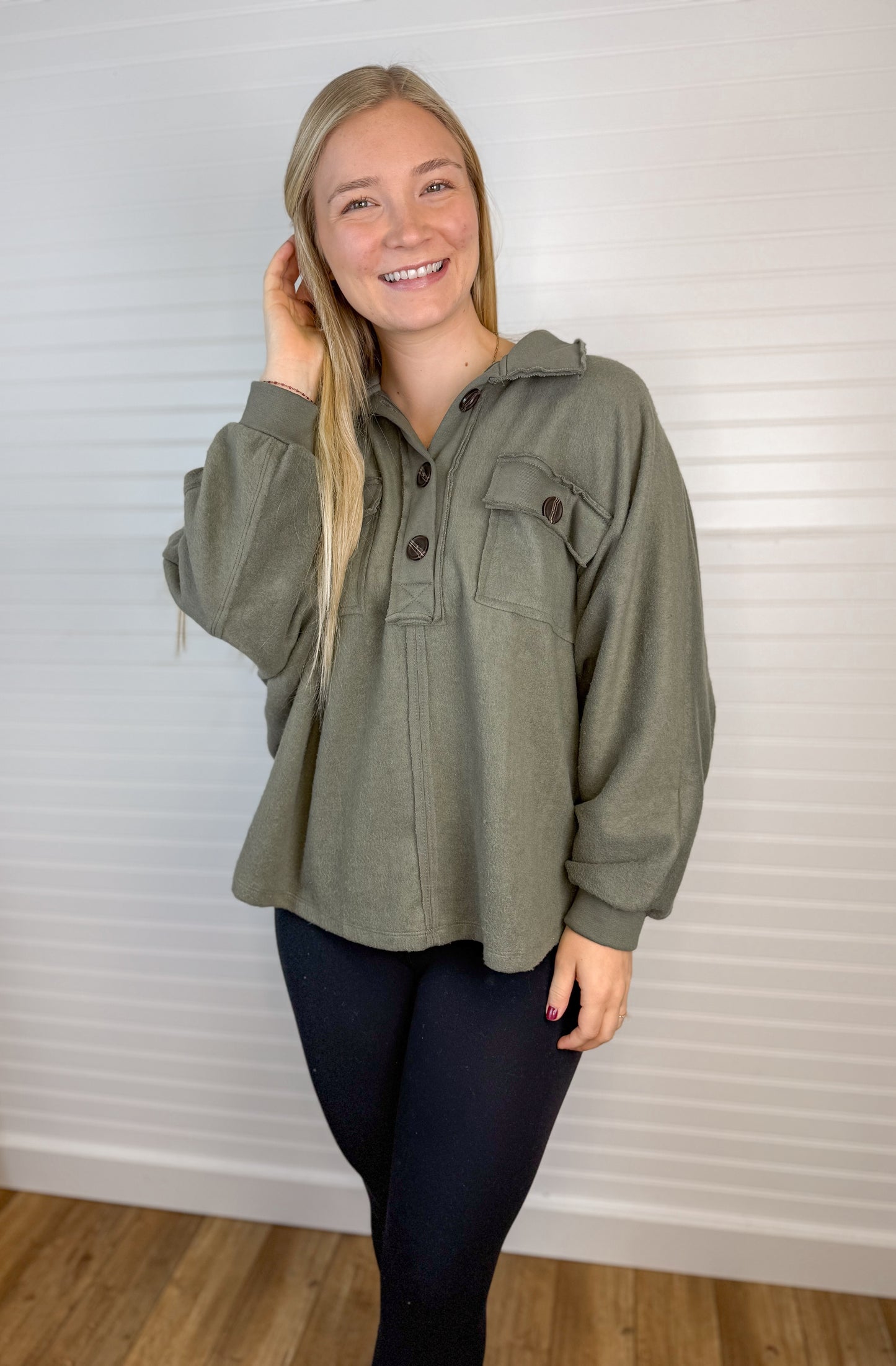 Oversized Dolman Long Sleeve (2 colors)
