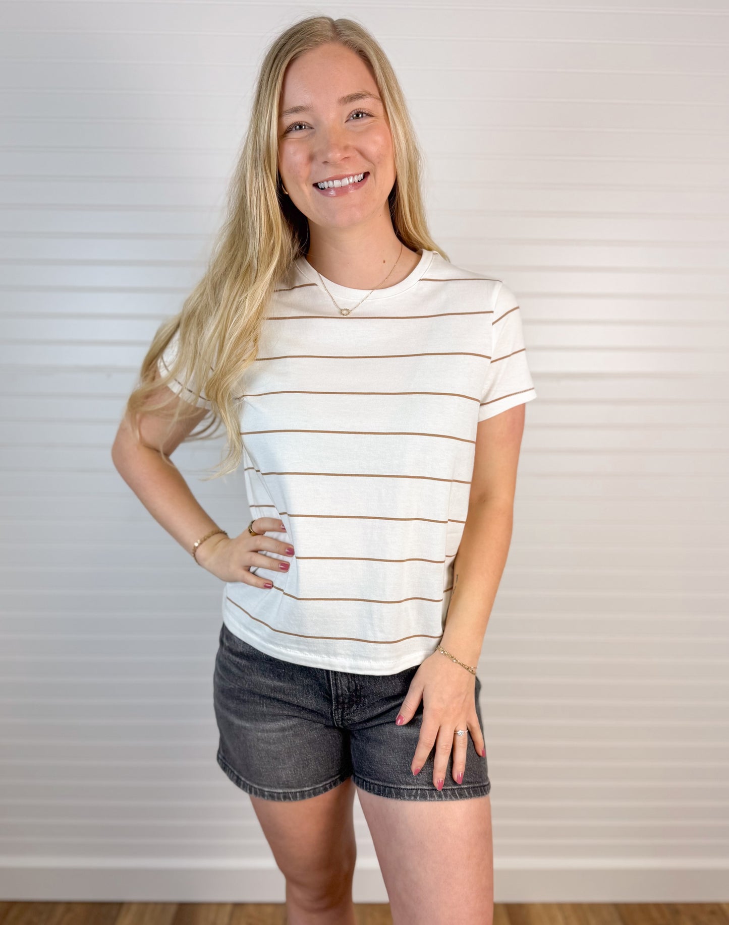 Relaxed Cotton Tee (2 colors)