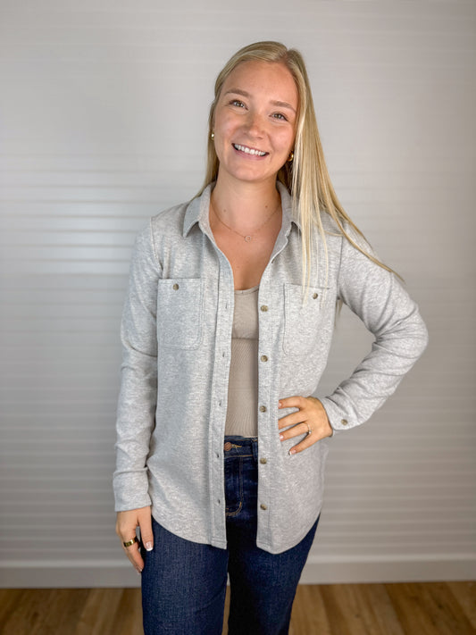 Lewis Soft Button Down Top (2 colors)