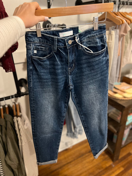 Kids Mini Mom Fit Jeans - Medium