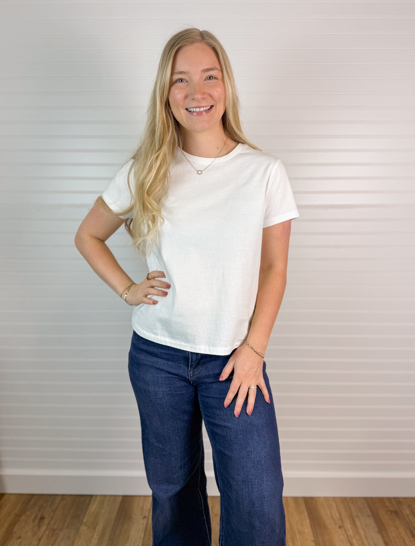 Relaxed Cotton Tee (2 colors)