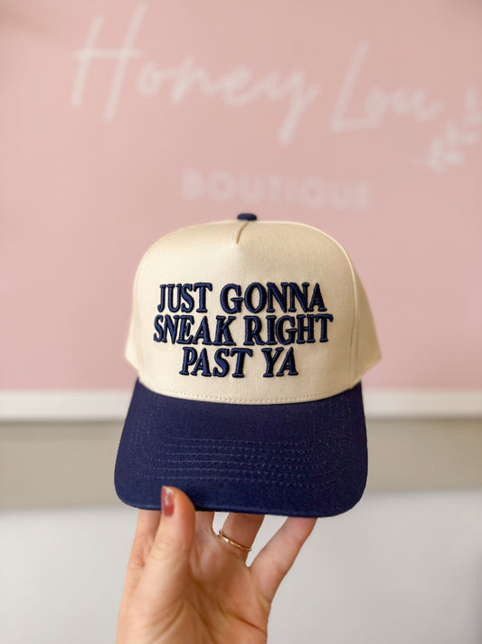 Just Gonna Sneak Right Past Ya Hat - Navy