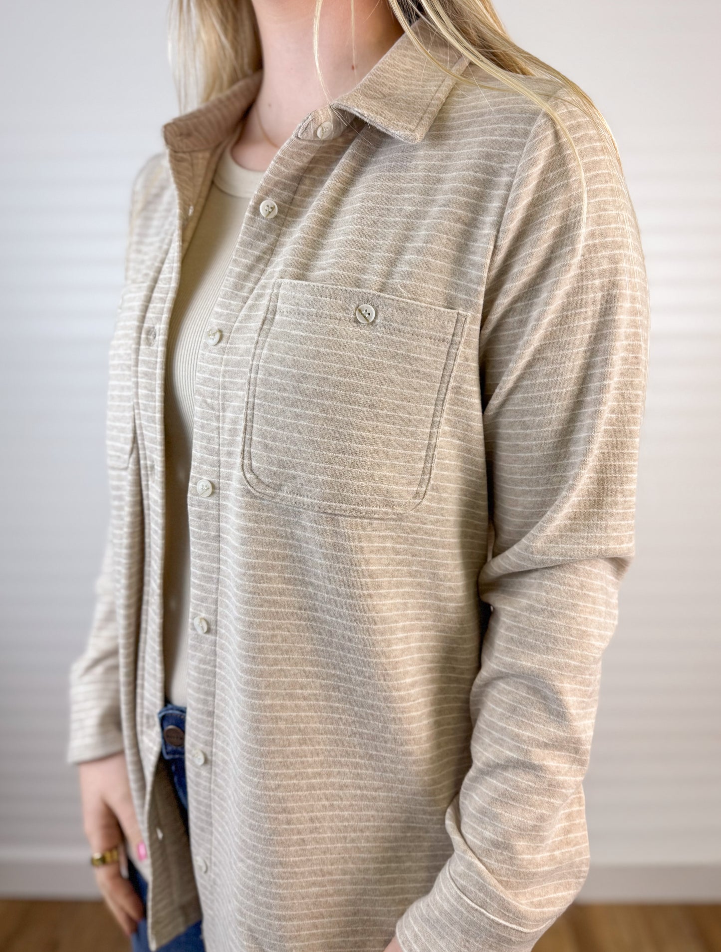 Lewis Soft Button Down Top (2 colors)