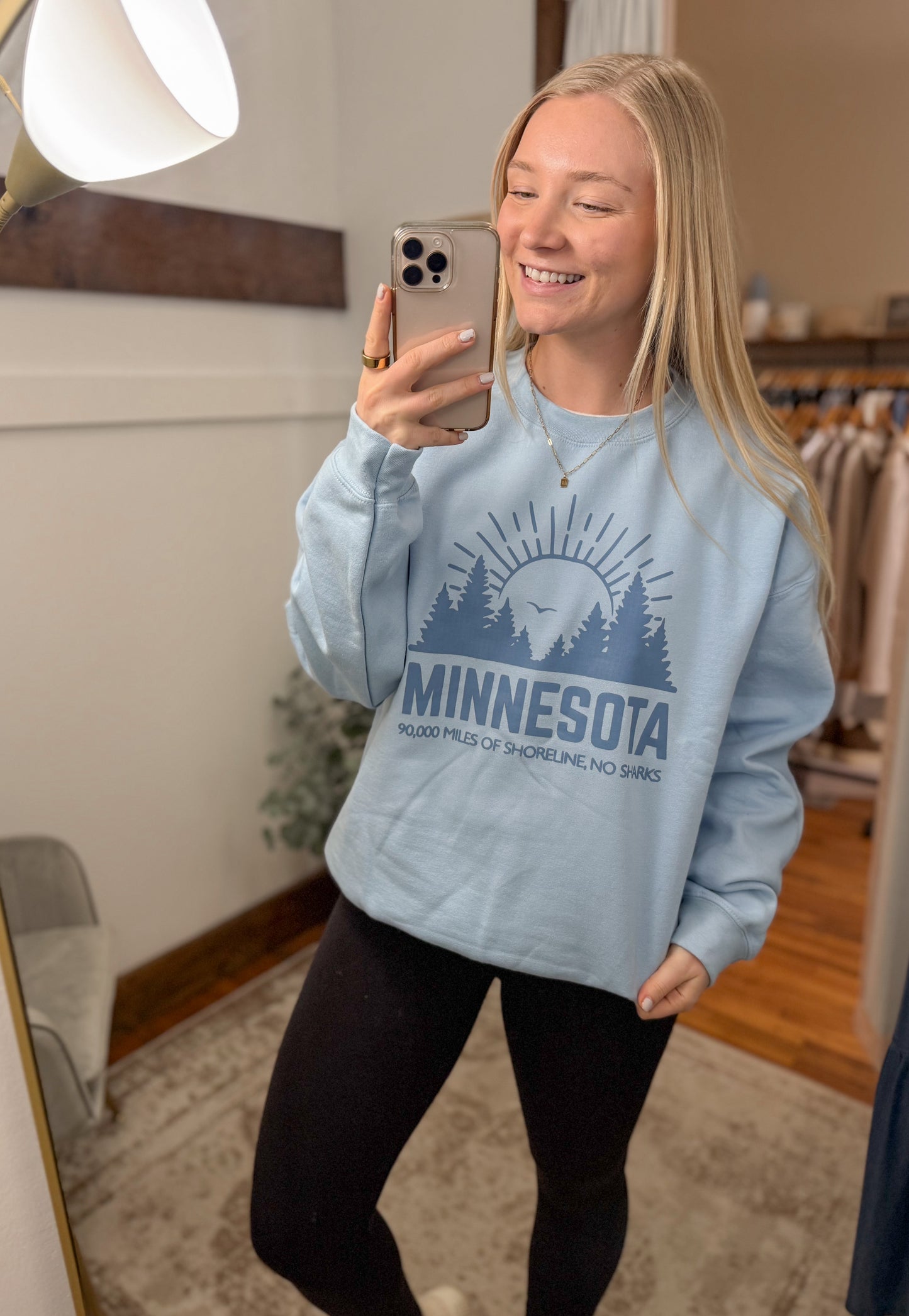 Minnesota - 90,000 Miles of Shoreline Crewneck