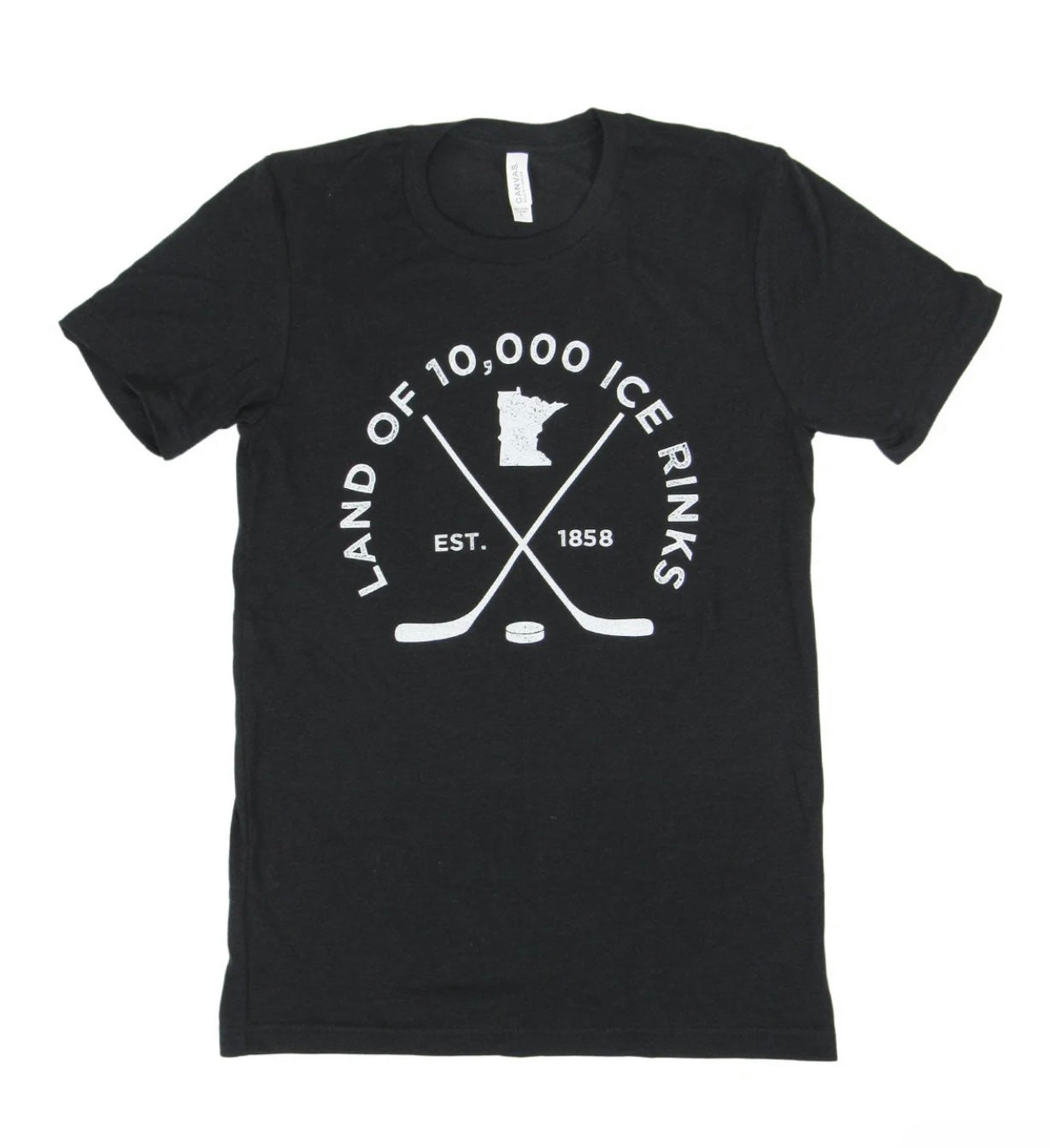 MN 10k Rinks Tee - Black