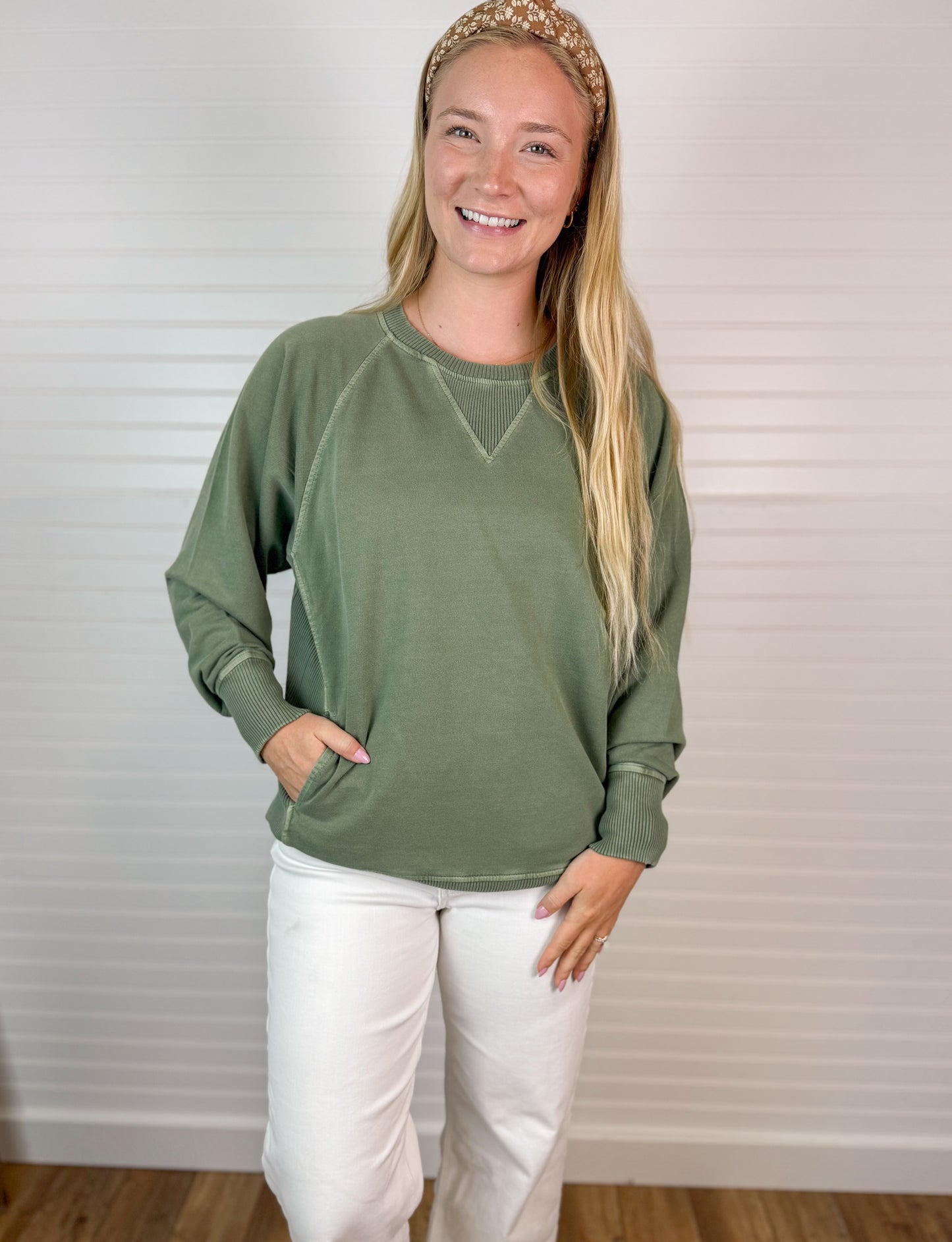 Pigment Dyed French Terry Pullover (8 colors)