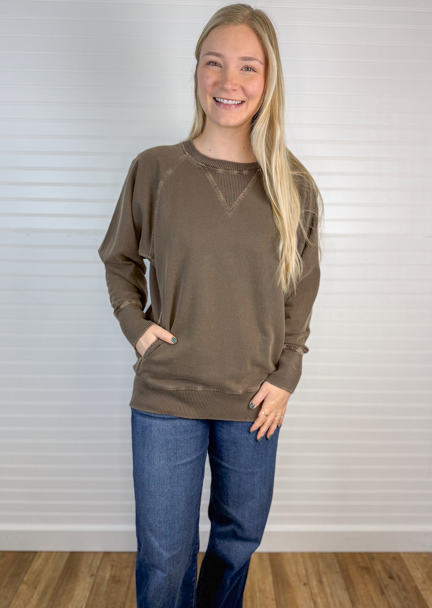 Pigment Dyed French Terry Pullover (8 colors)