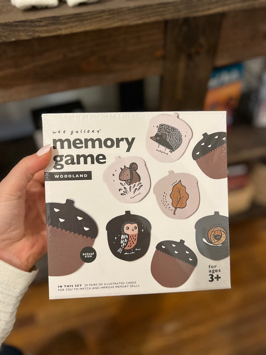 Memory Game - Woodland