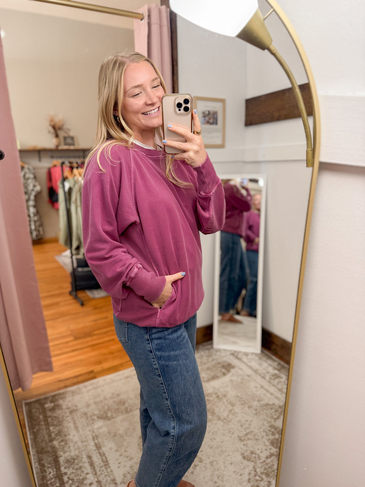 Pigment Dyed French Terry Pullover (8 colors)