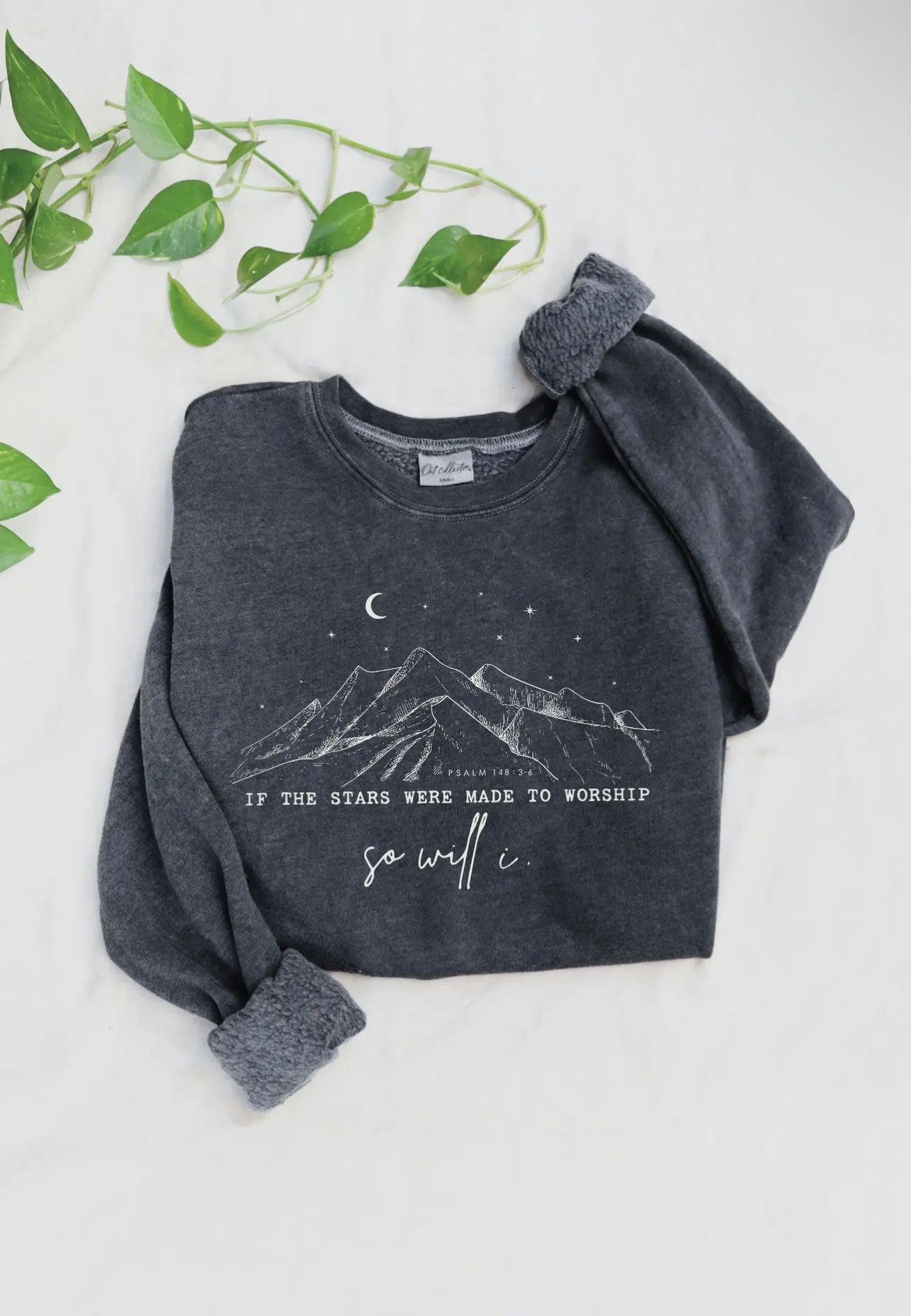 If The Stars Were Made Sweatshirt - Vintage Black