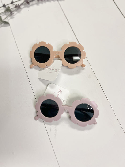 Toddler Flower Sunglasses (2 colors)