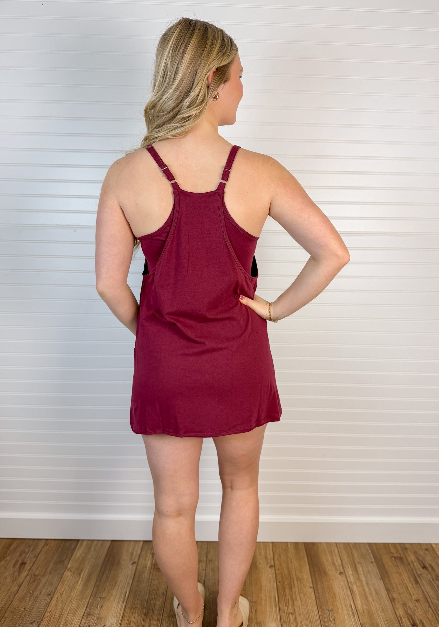 Built-In Romper Casual Dress (2 colors)