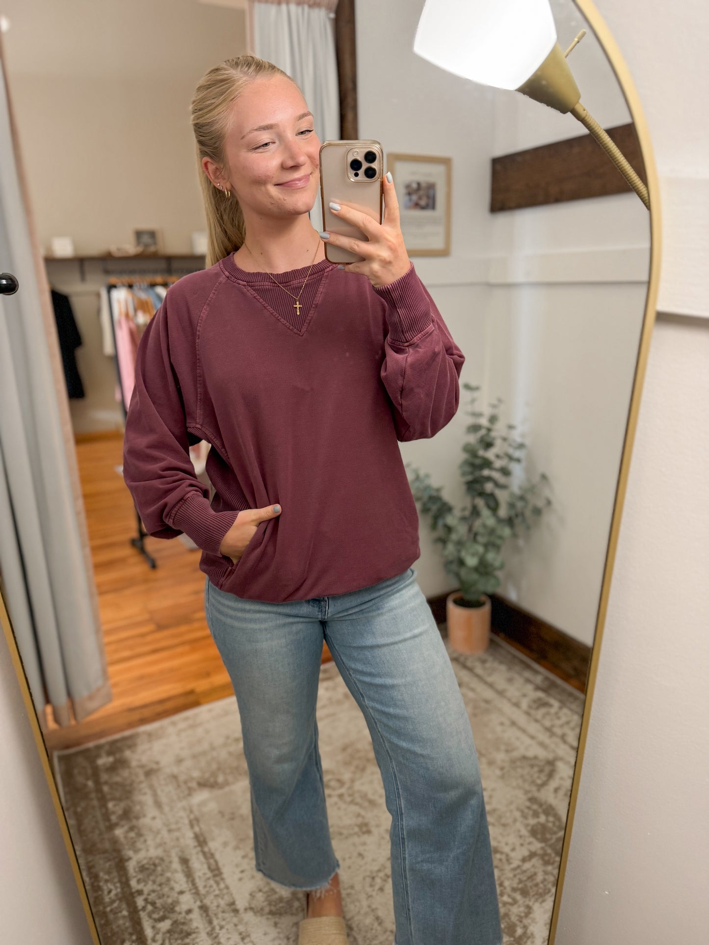 Pigment Dyed French Terry Pullover (8 colors)