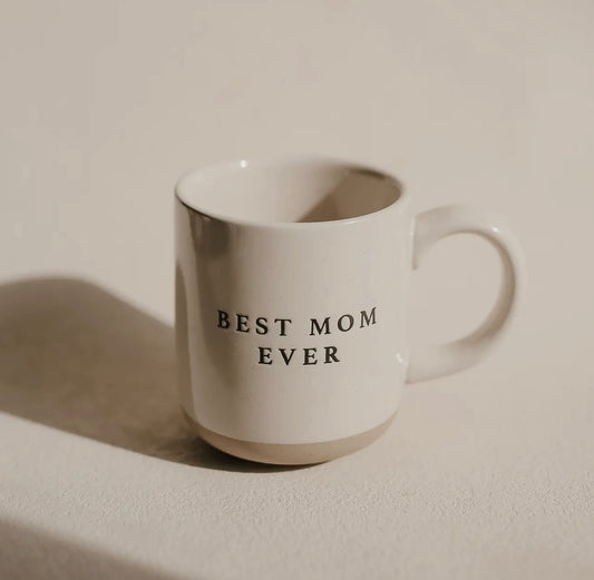 Best Mom Ever Stoneware Mug
