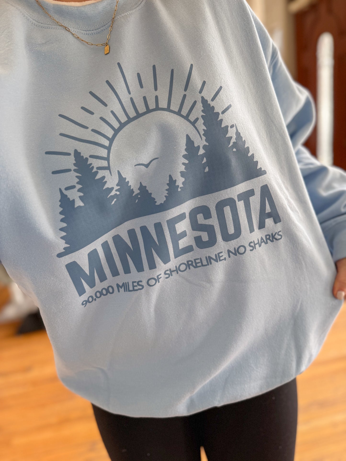 Minnesota - 90,000 Miles of Shoreline Crewneck