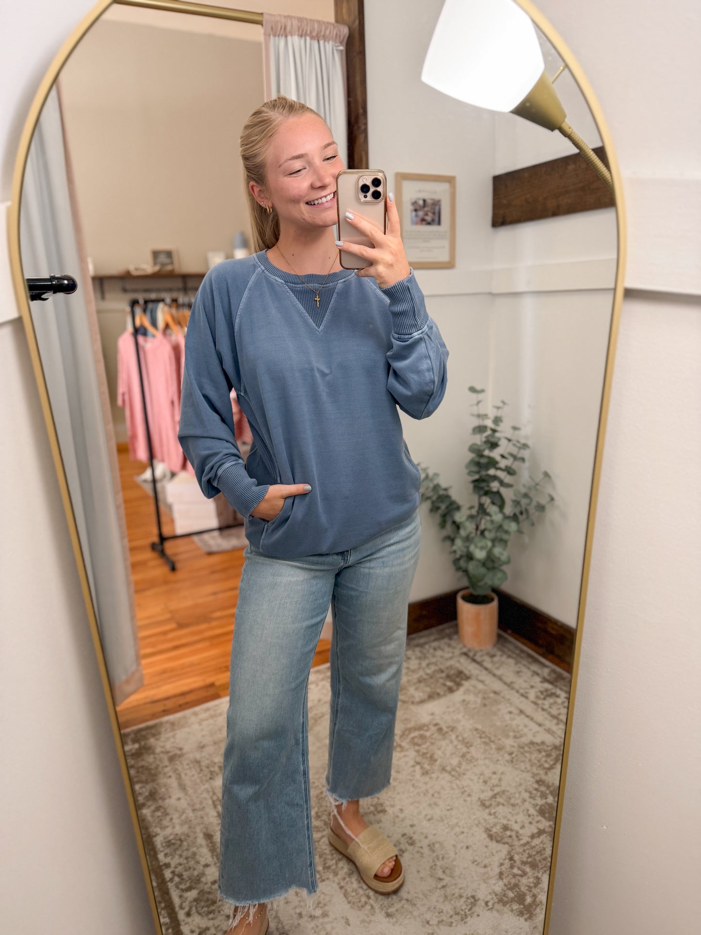 Pigment Dyed French Terry Pullover (8 colors)