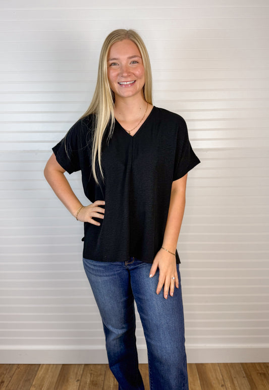 Airflow Dolman Top - Black
