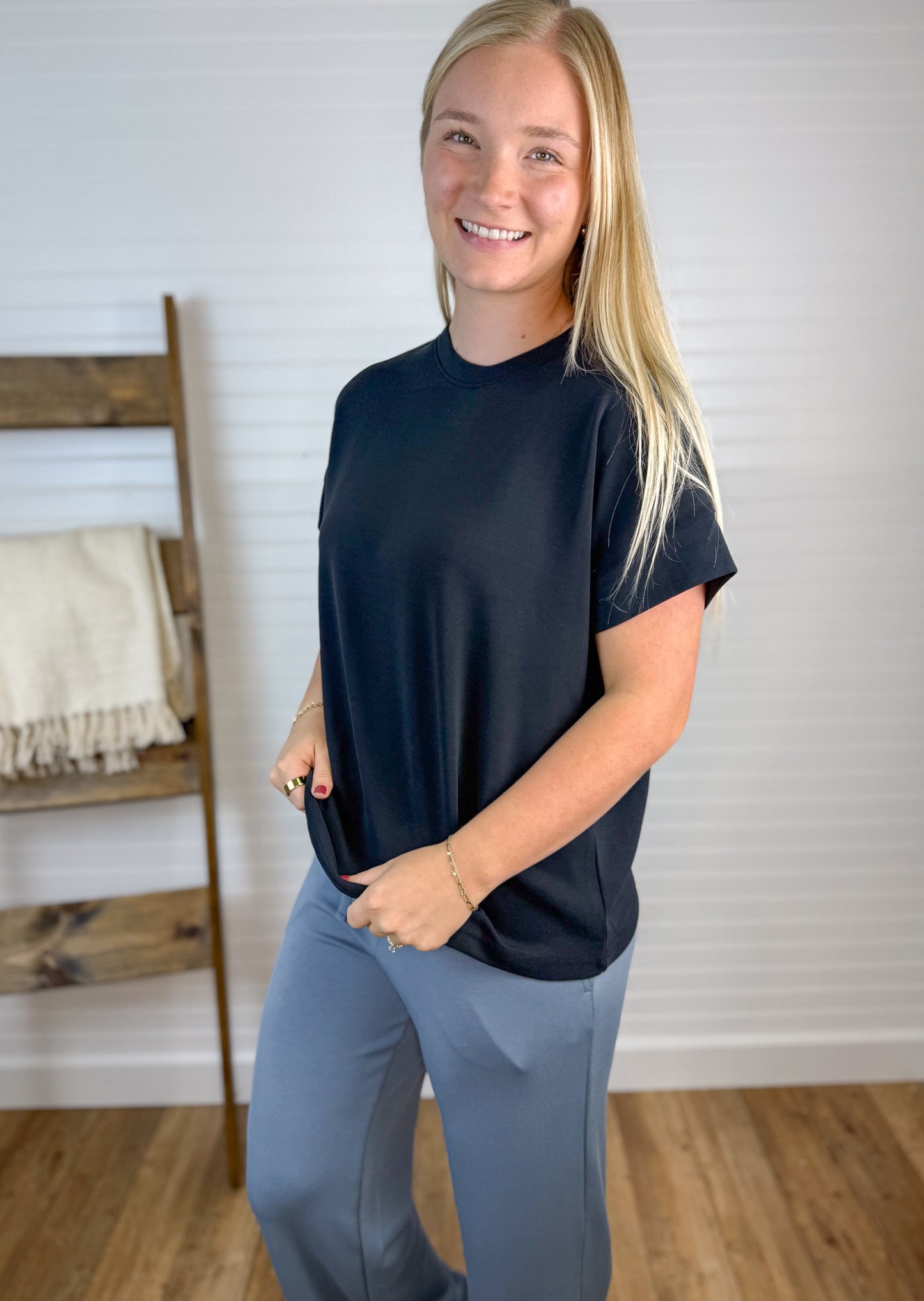 Scuba Short Sleeve Tee - Black