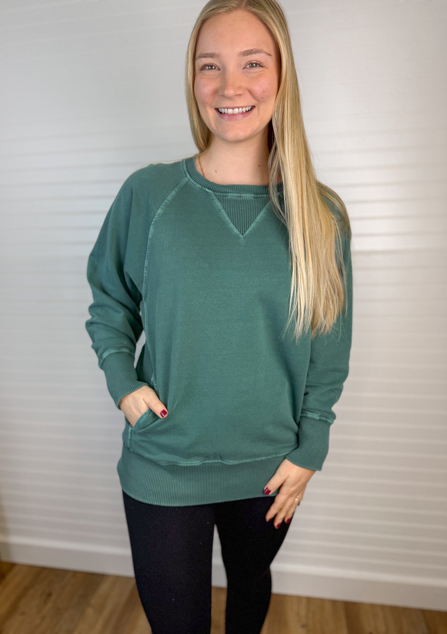 Pigment Dyed French Terry Pullover (8 colors)