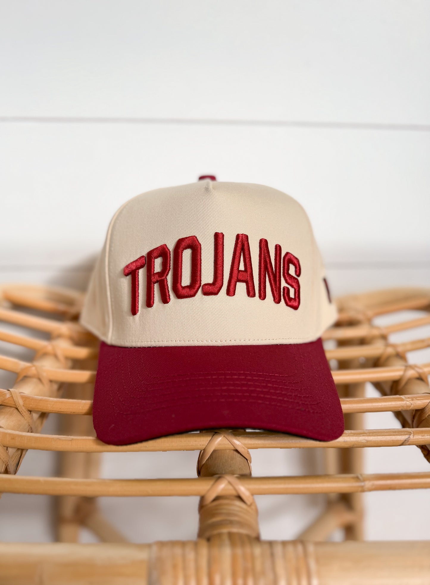 Trojans Embroidered Hat - Cardinal Red