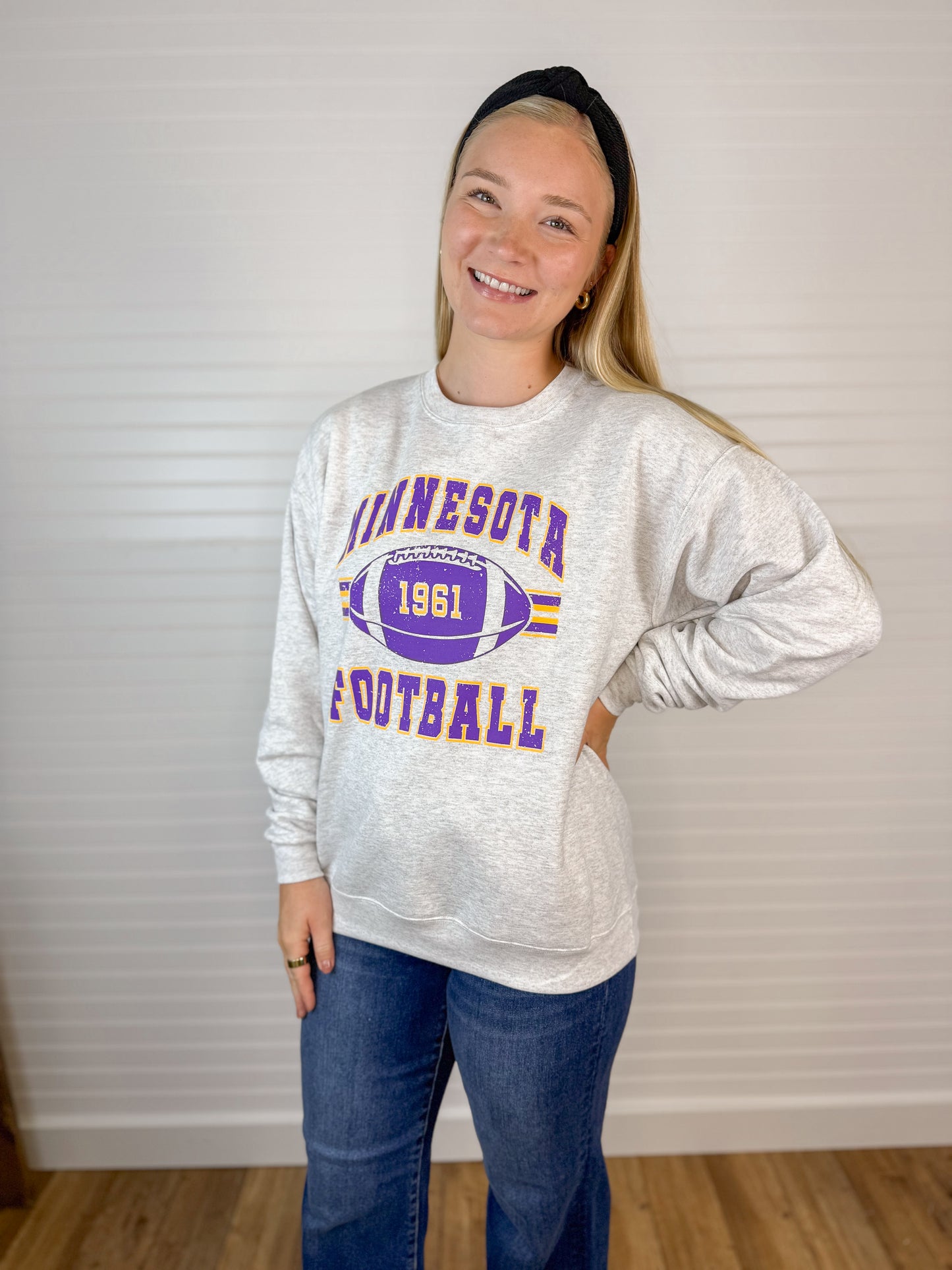 Retro Minnesota Football Crewneck