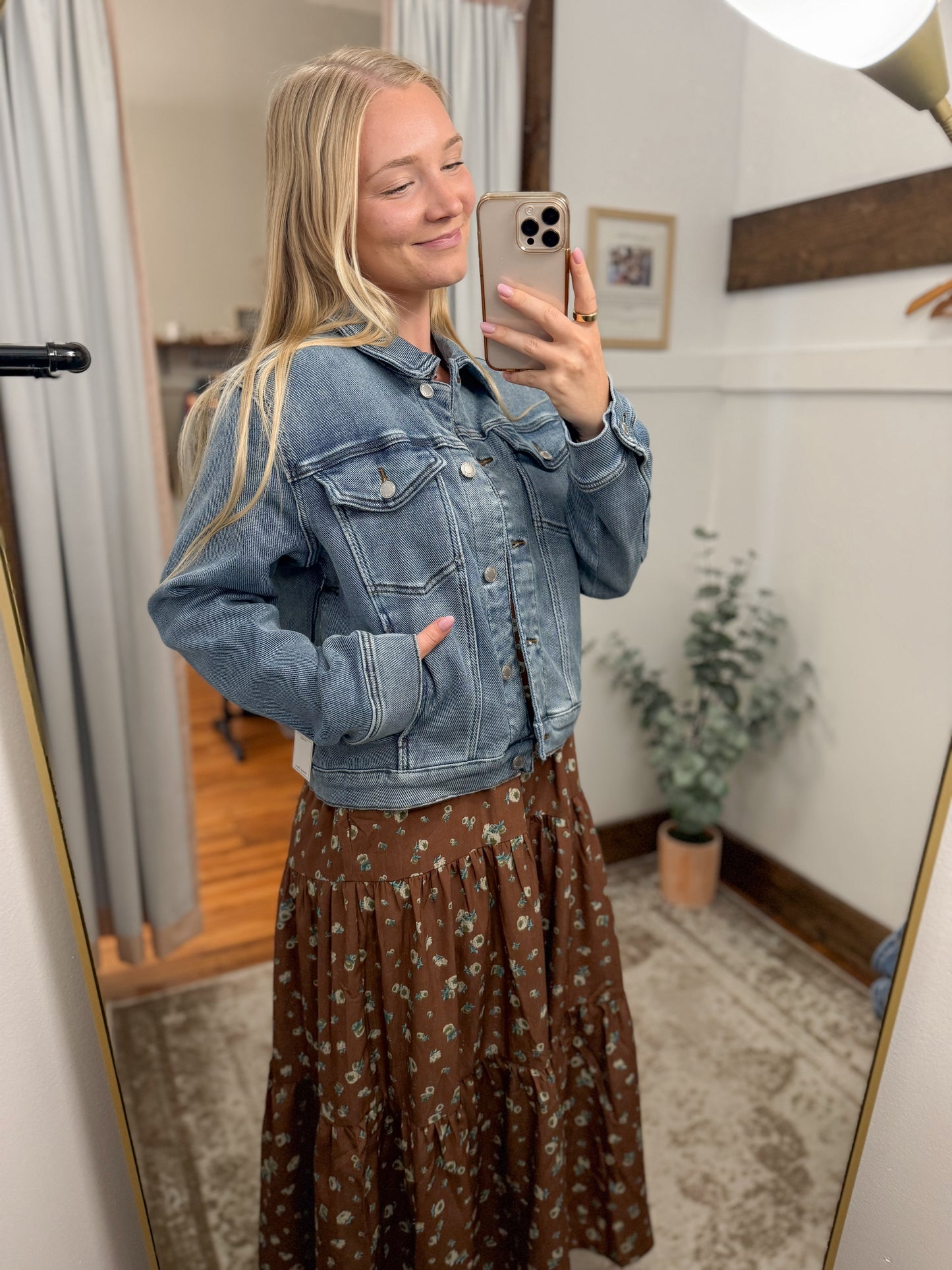 Cozy Knit Denim Jacket - Judy Blue