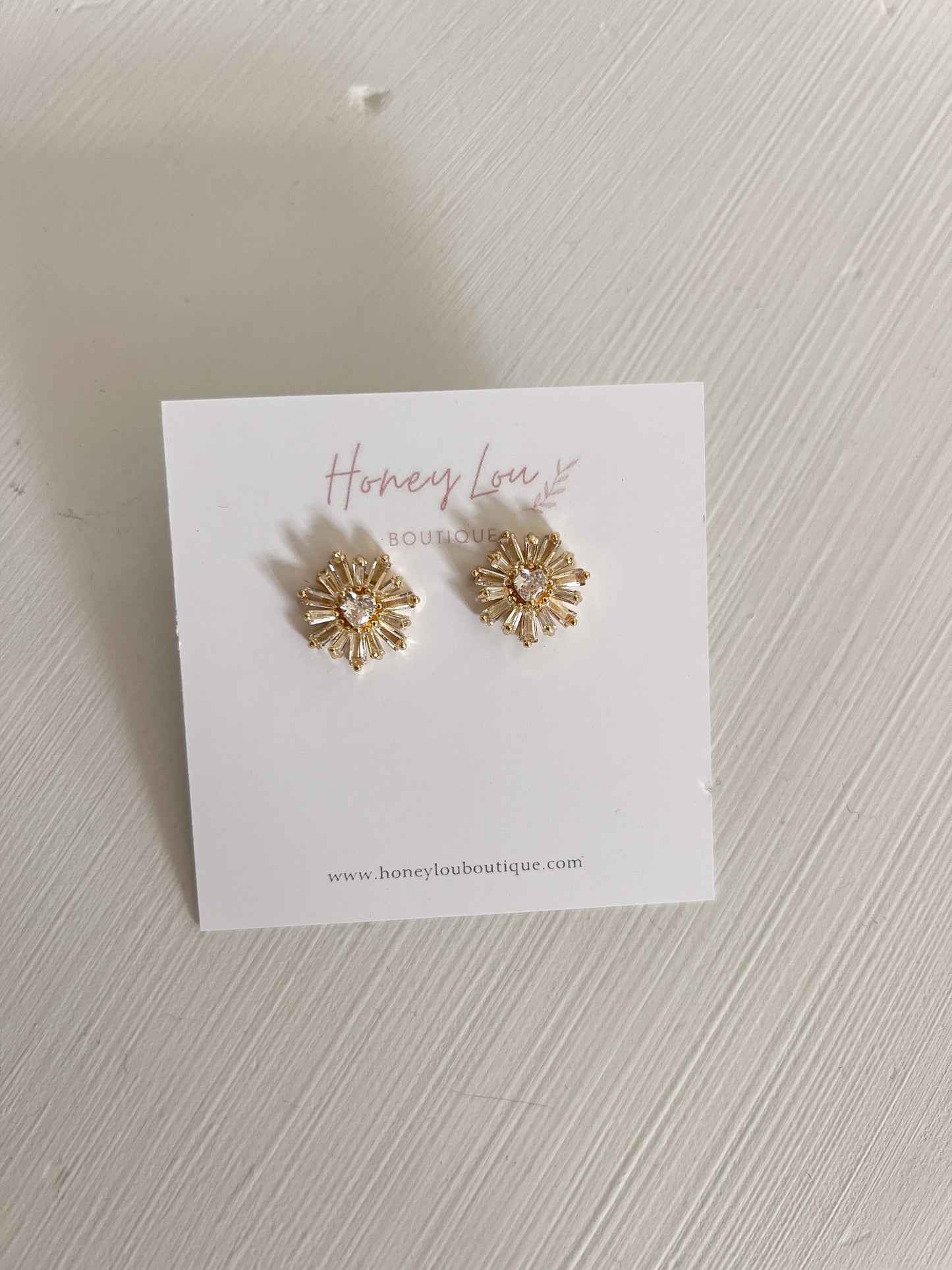 Crystal Stud Earrings