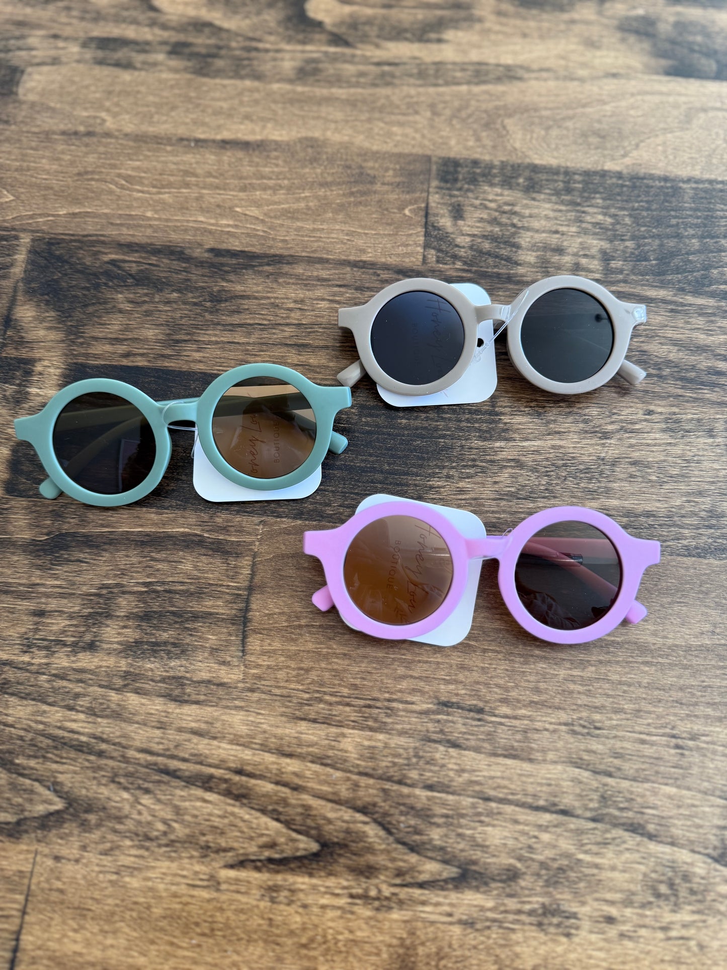 Round Toddler Sunglasses (3 colors)