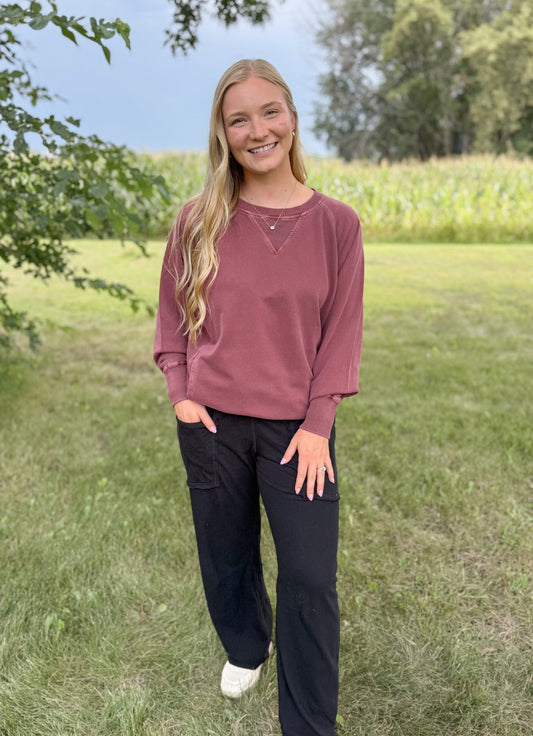 Pigment Dyed French Terry Pullover (8 colors)
