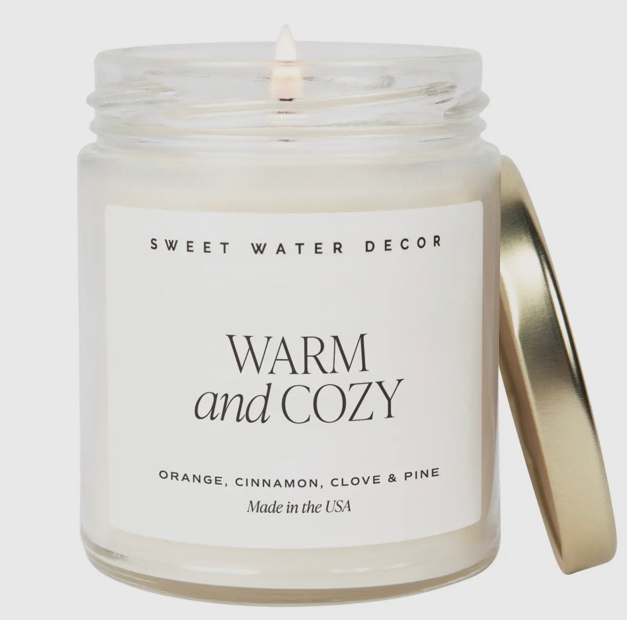 Warm and Cozy Soy Candle - 9oz