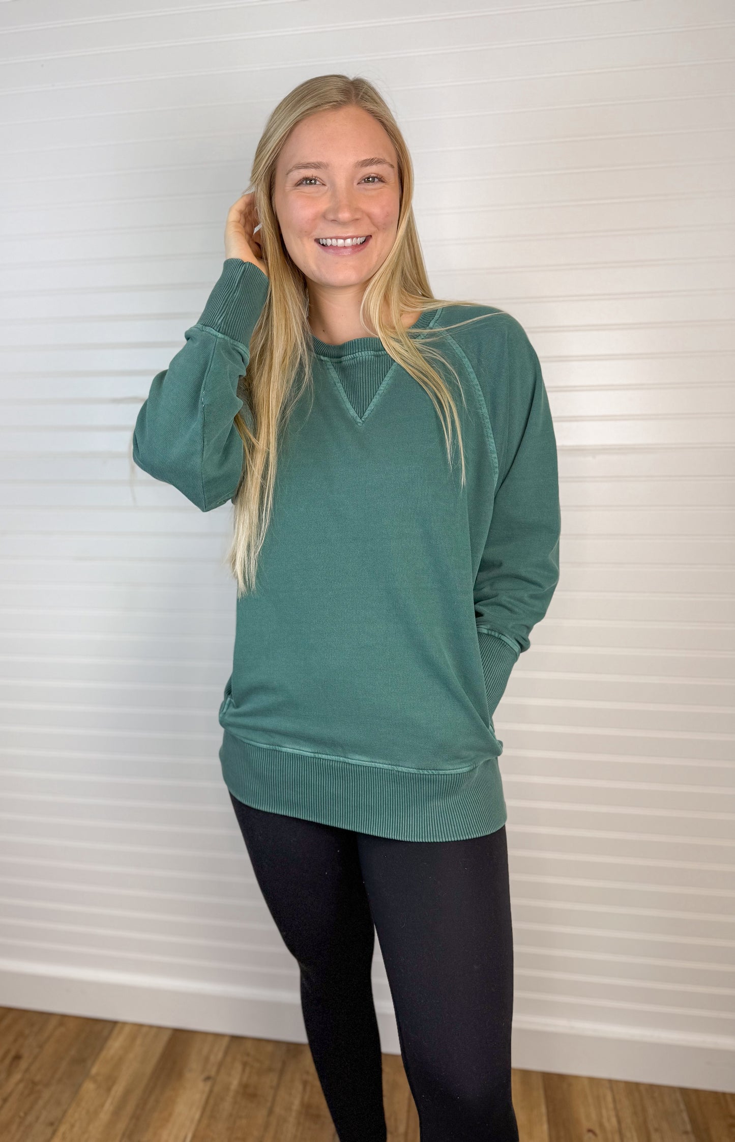 Pigment Dyed French Terry Pullover (8 colors)