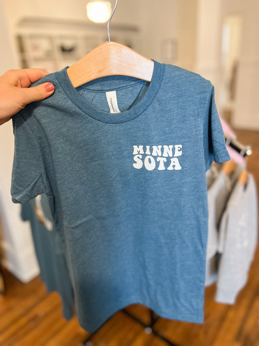 Campfire MN Youth Tee - Blue