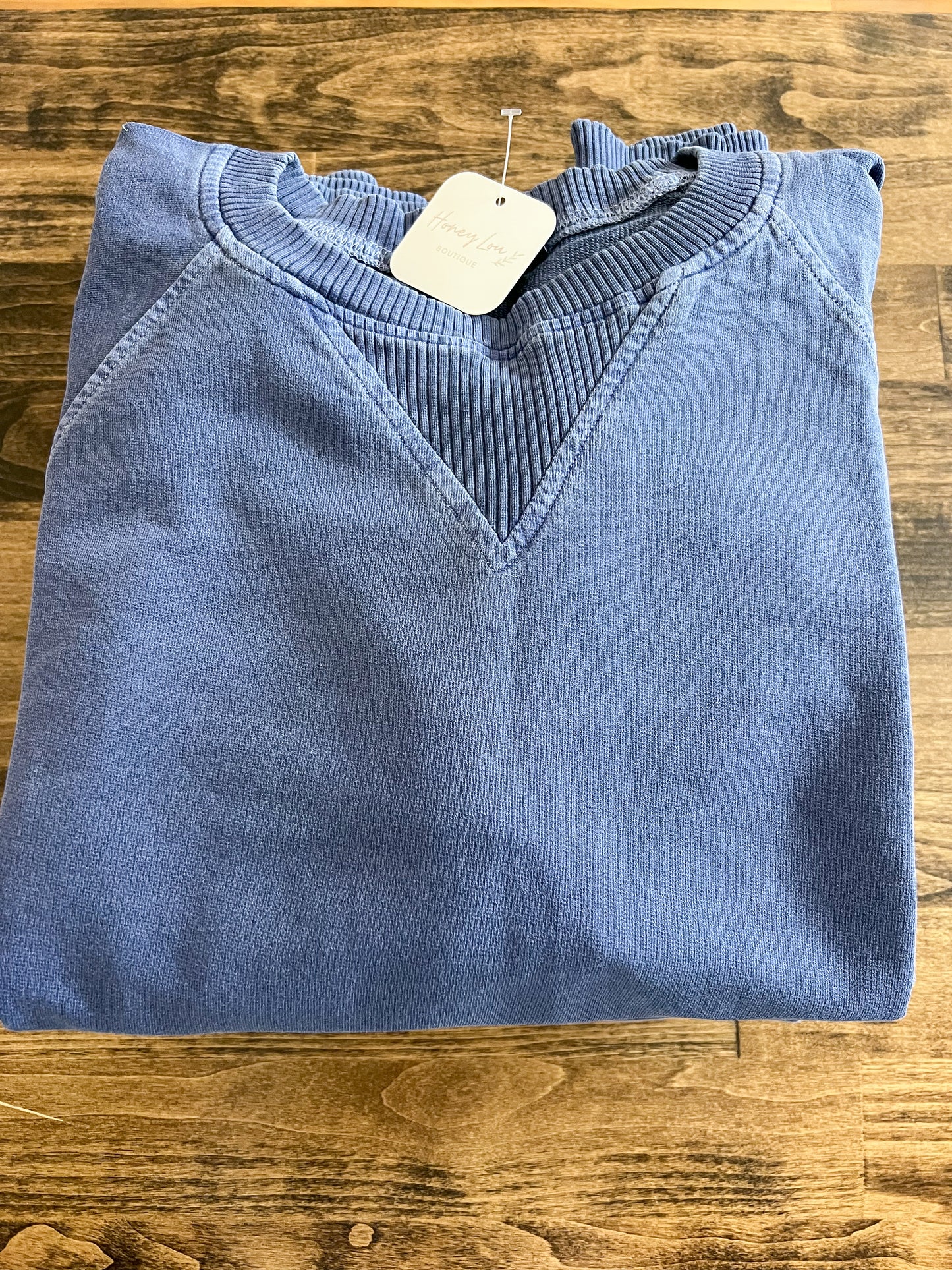 Pigment Dyed French Terry Pullover (2 colors)