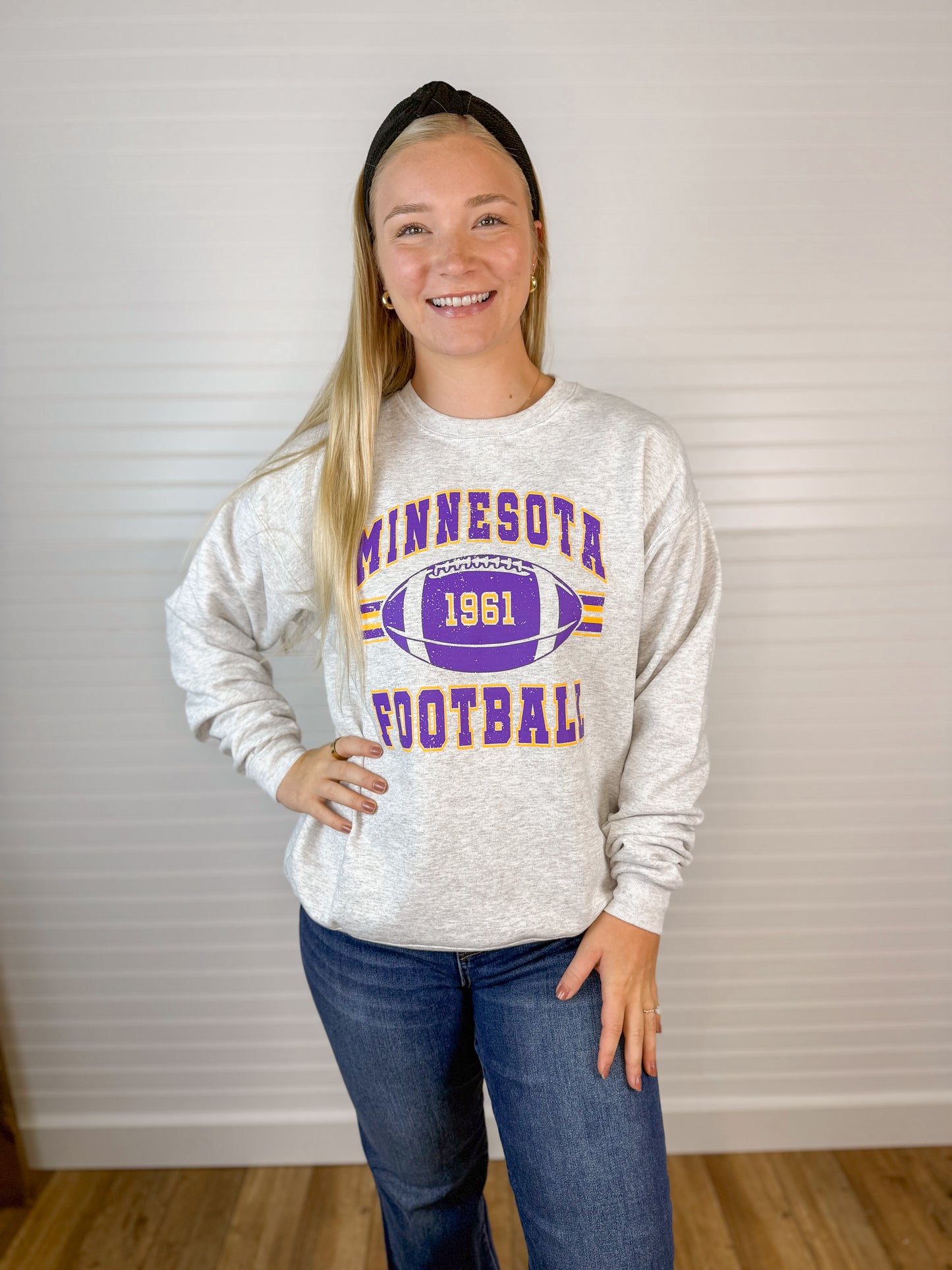 Retro Minnesota Football Crewneck